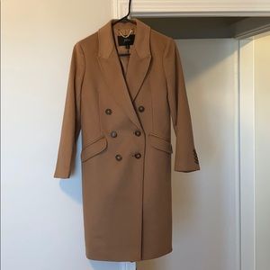 J crew long peacoat
